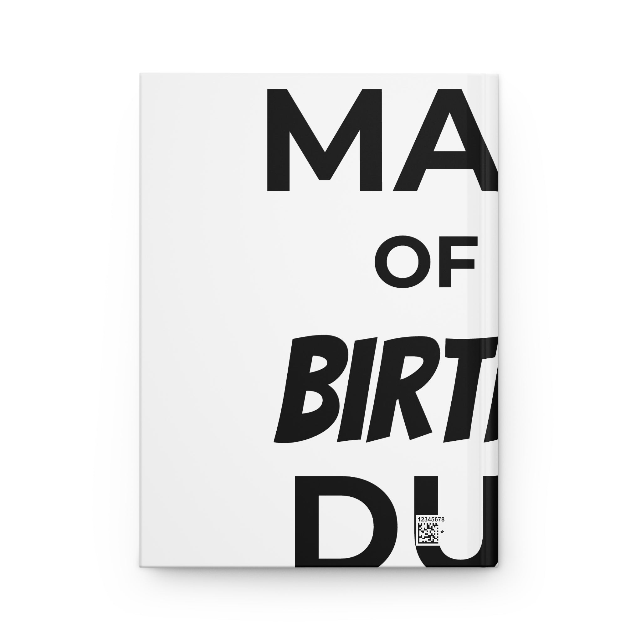 Hardcover Journal — Mama of the Birthday Dude | Funny Mother's Day Gift